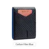 Cartera para Hombre Transfronteriza Nueva RFID Antirrobo Delgada Plegable en Tres Portatarjetas Múltiples Ranuras para Tarjetas de Negocios Portátil Versátil