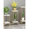 Estante de Almacenamiento para Macetas de Flores de Pie en Balcón Decoración para Sala de Estar Interior Estante para Macetas de Suculentas de Hierro Forjado de Múltiples Capas para Repisa de Ventana