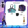 Grupo Bruja Cazadora Estrella K-Pop Disfraz de Cosplay Rumi Mirazoi Grupo de Chicas Personaje de Anime Disfraz para Actuación en Escenario Disponible en Stock