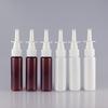 Potente botella de plástico con pulverizador de hombro plano de 15 ml a 30 ml, botella de recarga para pulverizador oral, botella de pulverización directa con gatillo.