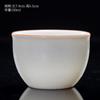 Película abierta de horno Ru amarillo rosa blanco puede levantar el juego de té de kung fu de la taza maestra taza de té personal taza de té de porcelana Ru taza de té