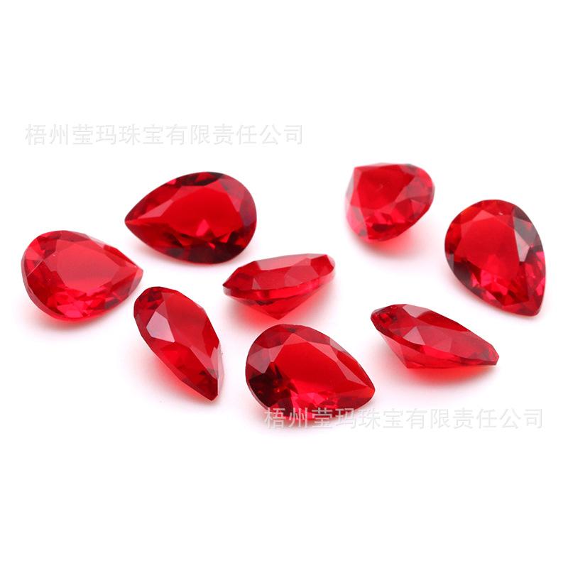 梨形红玻玻璃