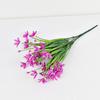 Flores Falsas Simuladas de Plástico, Flores de Seda, Arreglos Florales para el Hogar, Orquídeas de Hierba Primavera de 7 Puntas, Flores de Magnolia Simuladas de Narciso