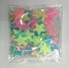 3d pegatinas de pared tridimensionales decorativas estrelladas 3cm/100 piezas pegatinas de estrella luminosas pegatinas de pared tridimensionales pegatinas de estrella fluorescentes