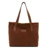 Bolsa Grande de Alta Capacidade Simples Popular Deste Ano Feminina 2025 Outono Nova Tendência de Moda Bolsa de Ombro Bolsa Tote para o Trabalho
