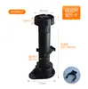Patas Ajustables para Gabinete Patas de Soporte de Plástico Almohadillas para Patas de Muebles Patas Elevadoras para Gabinete de TV Sofá Mesa de Café Patas de Soporte Patas Negras