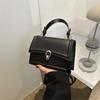 Bolsa Feminina da Moda 2026 Novo Estilo Bolsa Feminina Fashion Bolsa de Ombro Transversal Textura de Alta Qualidade Fivela de Metal Cor Sólida Bolsa Quadrada Pequena