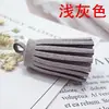 G03 Terciopelo Coreano Gamuza Borla Cadena para Teléfono Móvil Colgante Llavero Colgante Material Accesorios para Joyería DIY