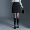 Falda de Cuadros con Lentejuelas para Mujer Primavera/Verano 2026 Nueva Falda de Cintura Alta Línea A para Figuras Pequeñas, Falda Corta Bodycon Elegante y Adelgazante