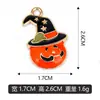 Colgante Individual Serie de Halloween Esmalte DIY Collar Pulsera Amuletos Colgante Accesorios de Joyería Se Pueden Mezclar y Vender Directamente del Fabricante