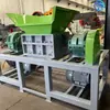 Triturador de Sucata Lixo Doméstico Triturador de Resíduos de Reciclagem Triturador de Eixo Duplo Multifuncional