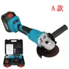 Amoladora Angular de Litio sin Escobillas Máquina Pulidora Multifuncional Máquina de Corte Amoladora Eléctrica Amoladora Angular Rotatoria Inalámbrica