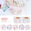 Calzones de Algodón Peinado 3D con Estampado de Dibujos Animados para Niñas con Cintura Elástica, Calzones Transpirables de Algodón Puro