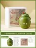 Bote de Cerámica para Té para Guardar Hojas de Té con Accesorios de Té de Alta Gama para Almacenamiento de Té
