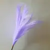 Flor de Caña de Simulación Colorida de Año Nuevo Decoración de Boda Hierba de Pavo Real de Plumas Artificiales Exhibición de Escaparate de Centro Comercial Multicolor