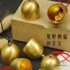 Sinos de Cobre Sino de Vento Sino de Natal Decoração Pendente Decoração de Feriado DIY Sino Pequeno de Metal Sino de Porta Chaveiro