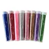Polvo Brillante Botella de Purpurina de Colores Lentejuelas DIY Slime Pegamento Burbujeante Materiales para Uñas Barro de Cristal Fabricante Venta al por Mayor