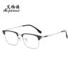 95016 armação de sobrancelha de titânio ultraleve 52 masculina casual de negócios moda Sven canalha Shenzhen IP galvanoplastia a vácuo atacado