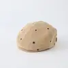 Chapéu de estrela estilo coreano para crianças, novo boné boina de estrela da moda para primavera e outono, boné infantil com aba para frente, boné infantil tipo bico de pato