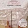 Conjunto de Lençol de Baixo com Elástico em Gaze Dupla de Três Peças, Toque de Algodão Puro, Protetor de Colchão para Todas as Estações, Cobre-Cama de Cobertura Total, Peça Única, Grau Materno e Infantil