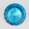 Strass Acrílico Satélite de Fundo Pontiagudo 8-30mm, Strass de Cristal em Formato de Ufo para Nail Art, Decorações de Capa de Celular, Acessórios DIY