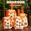 Regalo Creativo Temático de Caqui para Maestros, Bolsa de Lienzo Souvenir, Bolsa de Tote de Algodón, Bolsa de Regalo con Cordón