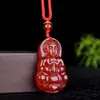 Calcedonia Blanca Natural Nube Cerradura Ágata Blanco Colgante de Paz Frijol de Cuatro Estaciones Buda Guanyin Colgante Adorno de Jade de Calcedonia