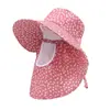 Sombrero de Protección Solar para Mujer, Nuevo Estilo de Verano, Sombrero de Sol de Ala Ancha, Cubre Rostro para Ciclismo, Protección para el Cuello, Mascarilla Transpirable, Sombrero de Sol, Sombrero Parasol