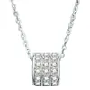 Colar Completo de Diamante em Formato de Cintura para Mulheres, Prata S925 Banhada a Ouro, Artesanato Requintado, Corrente de Clavícula com Pingente de Conta da Fortuna de Luxo Leve de Nicho