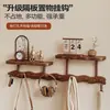 Perchero de pared de madera maciza, gancho para colgar en la puerta, gancho multifuncional para entrada, perchero para dormitorio