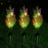 Árbol de Navidad Solar Atmósfera Navideña Luces Decorativas Jardín Césped Luces LED Exteriores Impermeables Luces de Paisaje