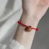 Pulsera de Hilo Rojo para Alejar la Mala Suerte en el Año Zodiacal de Uno, Pulsera y Tobillera Tejidas Ultra Finas para Bebés y Niños, Joyería de Pulsera de Buena Suerte y Seguridad