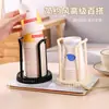 Estante de Almacenamiento para Vasos de Papel de Escritorio para Uso Doméstico, Adecuado para Dispensadores de Agua, Mostradores de Bar, Cafeterías y Tiendas de Té con Leche, Dispensador de Vasos Desechables, Estante de Almacenamiento