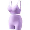 Novo Conjunto de Roupa Íntima Feminina Push-Up Sem Aro, Confortável e Respirável, Conjunto de Sutiã Top Esportivo com Suporte para os Seios e Costas Bonitas