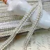 Fita de Pérolas Tecida com Fio Dourado Estilo Chanel, 1cm de Largura, com Pérolas Costuradas à Mão, Acabamento de Renda para Decoração DIY de Roupas