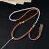 Cordón de Collar Tejido Hecho a Mano de Xizang Cordón de Colgante Multicolor de Venta Caliente Borla Vintage Cordón para Colgar Joyería Popular en Vivo