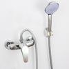 Grifo de Ducha Oculto Baño Agua Caliente y Fría Juego de Ducha de Cobre Accesorios de Válvula Mezcladora Tipo Montaje en Pared Universal Potenciador de Presión