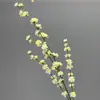 Flores Artificiales Simulación Cruzada Flor de Sauce Crisantemo Nuevo Ramo Uso en Bodas Flores de Seda Artificial de Alta Gama Flores de Simulación Flores Decorativas