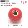 Tapa de pasador de aleación de aluminio con cabeza de hongo, tapa ponderada, pasador de atracción magnética limitada, orificio para tornillo de 10 mm, No. 8 mango de plástico