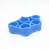 Dispositivo de tensión de silicona transfronterizo agarre de silicona equipo de fitness entrenamiento de rehabilitación de manos anillo de agarre de doble fuerza para hombres y mujeres