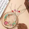 Novo Pulseira de Miçangas Dopamina Relógio Feminino Atacado DIY Pulseira Ajustável de Alta Aparência Tecida à Mão para Mulheres