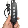 Interruptor dimmer de línea con temporizador continuo 110V 220V controlador de color de tres velocidades línea de control inteligente de tres velocidades para lámpara de planta