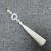 Yixiangfei 8B-5 Anillo de Correr Cierre de Langosta Borla 8 Borlas Estilo Antiguo Accesorios Dinastía Han Colgante para Ropa Artesanía Decoración