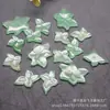 Flor de Jade Jade Dongling Natural Agujero Central Flor DIY Estilo Antiguo Pasador Hecho a Mano Material para Pasador