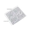 Molde de silicona para resina epoxi de gota de cristal DIY, joyería, horquilla para el cabello, accesorios para el cabello, horquilla hecha a mano, joyería, molde de silicona, producción de personalidad