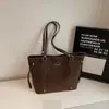 Bolsa Tote Versátil Transfronteriza para el Día a Día, Bolso de Moda Nuevo para Mujer, Bolso de Hombro Casual de Gran Capacidad, Bolso Grande para Mujer