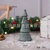 Decoraciones navideñas árbol de Navidad verde oscuro adornos para el hogar gabinete escritorio adornos creativos fiesta navideña árbol de Navidad