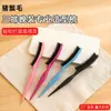 Pente de Cerdas de Javali e Nylon com Três Fileiras para Penteado de Noite Pente Anti-Estático Pente Pequeno Especial para Cabeleireiro Pente Portátil