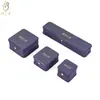 Caja de Joyería Morada de Charol Iluminada con LED Set de Collar, Aretes y Anillos Caja de Regalo para Joyería Fabricante Directo Personalización