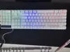 Teclado e Mouse Mecânicos com Fio Keycaps Estilo Punk Retrô Kit Luminoso para Jogo Escritório Computador de Mesa